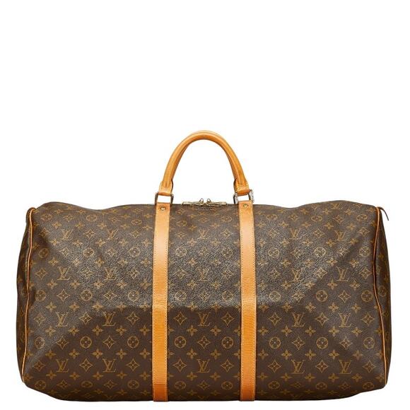 Louis Vuitton Monogram Keepall 60 Boston Bag M41422 - Picture 1 of 14